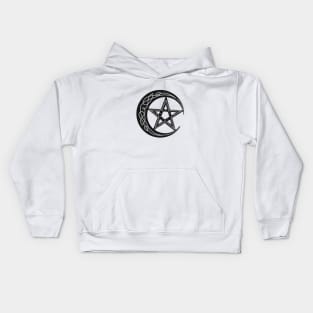 Moon Pentagram Kids Hoodie